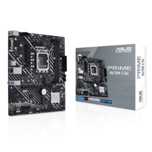 Asus Prime H610M-E D4 M-ATX Motherboard