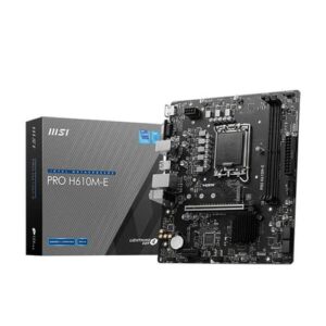MSI Pro H610M-E DDR4 Motherboard