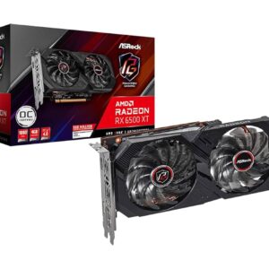 ASRock RX 6500 XT Phantom Gaming D OC 4GB Gaming Graphics Card