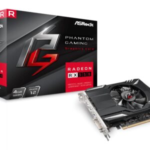 ASRock RX 550 Phantom Gaming 4GB Graphics Card