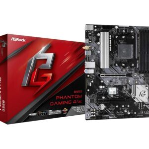 Asrock B550 Phantom Gaming 4/ac (Wi-Fi) Motherboard