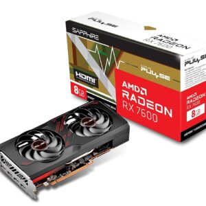Sapphire Pulse RX 7600 8GB Graphics Card (11324-01-20G)