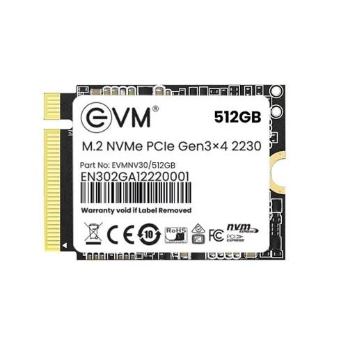 EVM 512GB NVME M.2 SSD