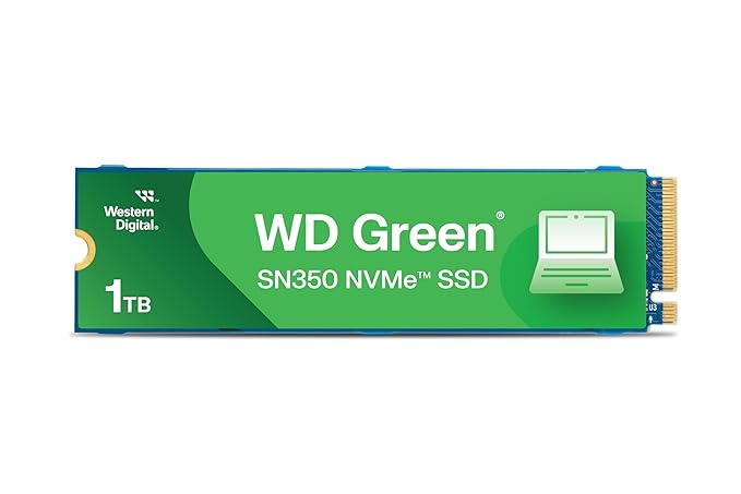 WD GREEN 1 TB SN350 NVMe SSD