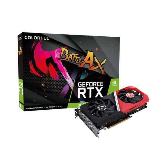 COLORFUL GEFORCE RTX 3060 12GB BATTLE AX DUO GRAPHIC CARD