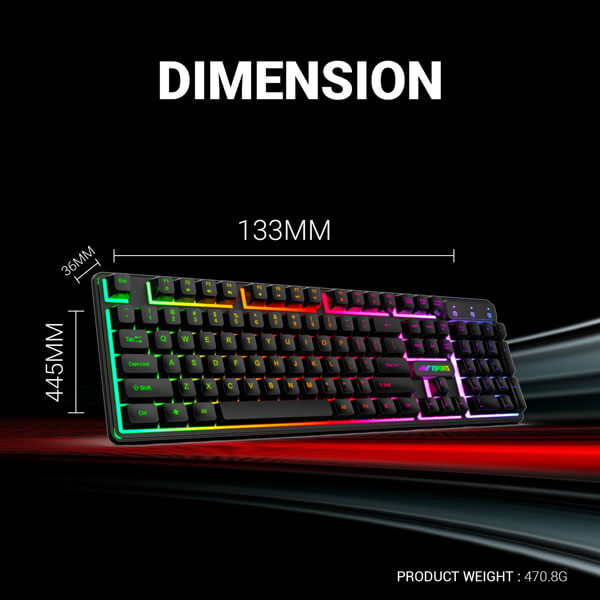 Ant Esports KM1600 Gaming Keyboard and Mouse Combo - Image 5