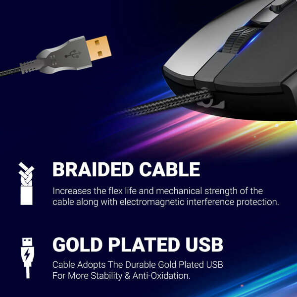 Ant Esports KM1600 Gaming Keyboard and Mouse Combo - Image 2