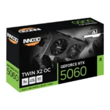INNO3D RTX 5060 Twin X2 OC V2 8GB GDDR7 SFF Graphics Card
