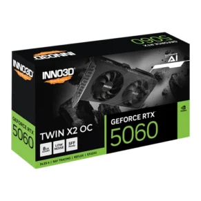 INNO3D RTX 5060 Twin X2 OC V2 8GB GDDR7 SFF Graphics Card